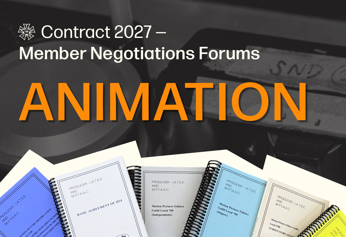 <span class=''>Member Negotiations Forum: ANIMATION</span>